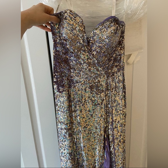 SOLD Sherri Hill Prom Gown - Picture 3 of 12